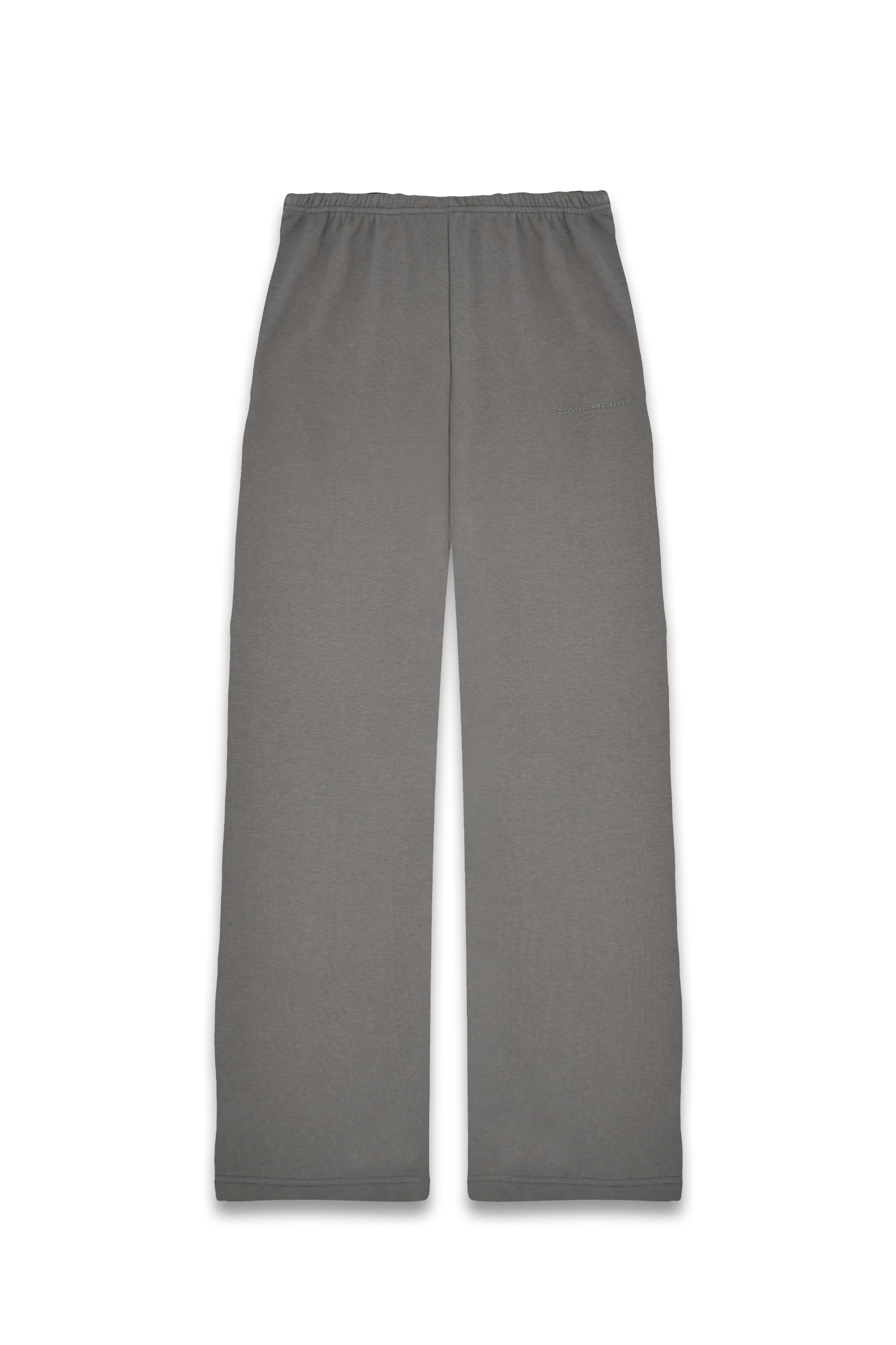 Series Wide Leg Sweatpants in Wolf